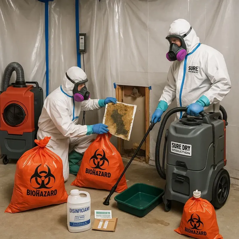 Contaminated Water Handling Protocols process in Manito, IL